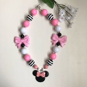 Custom MINNiE necklace for girls.